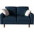 Isata 57.9" Square Arm  Loveseat-592503281