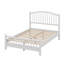 Lit plateforme avec tête de lit arquée, cadre de lit en bois à conception silencieuse, aucun sommier tapissier requis-1005707761-1005707773