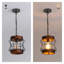 Luminaires suspendus 1 lumière, luminaire suspendu de style campagnard réglable en bois et métal-1328430337