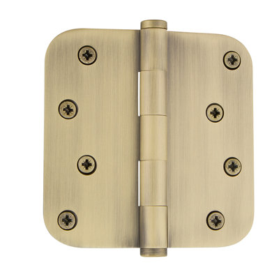 4'' x 4'' Brass Butt Bearing Hinge