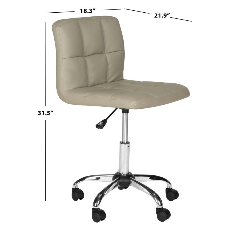 Chaise de travail Hammond, Gris