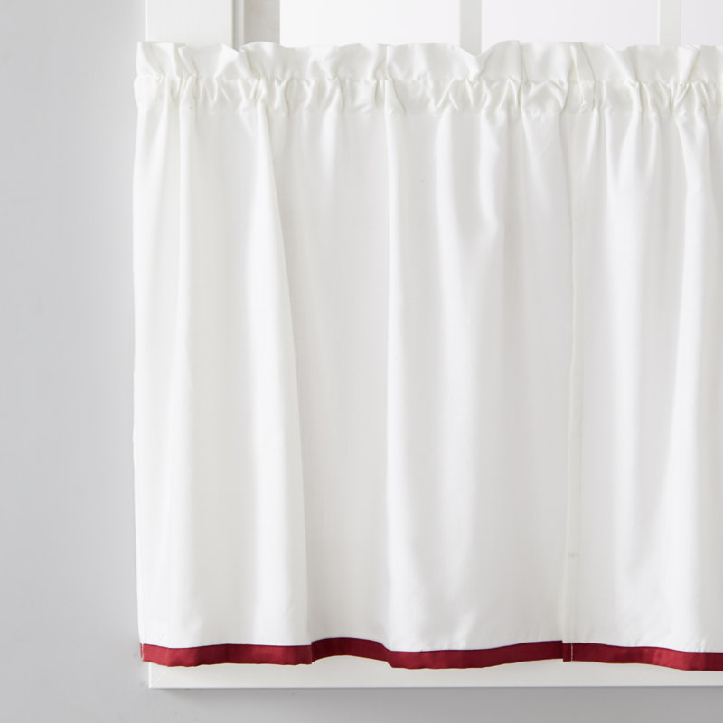 Bowdon 58" Window Valance, Berry