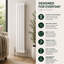 Uxbridge Vertical Traditional Colosseum Radiator-40191302-40191303