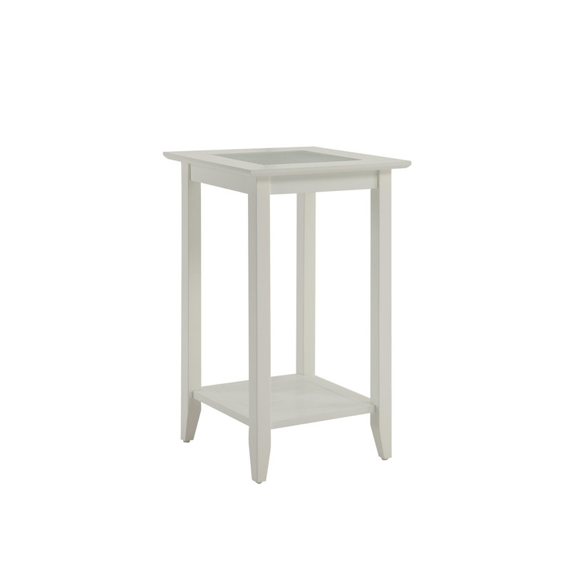 Table de bout Moana, Blanc cassé
