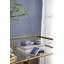 Boîtes décoratives bleues et blanches S / 3 Leith