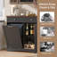 Îlot de cuisine avec rangement pour poubelle-105786299