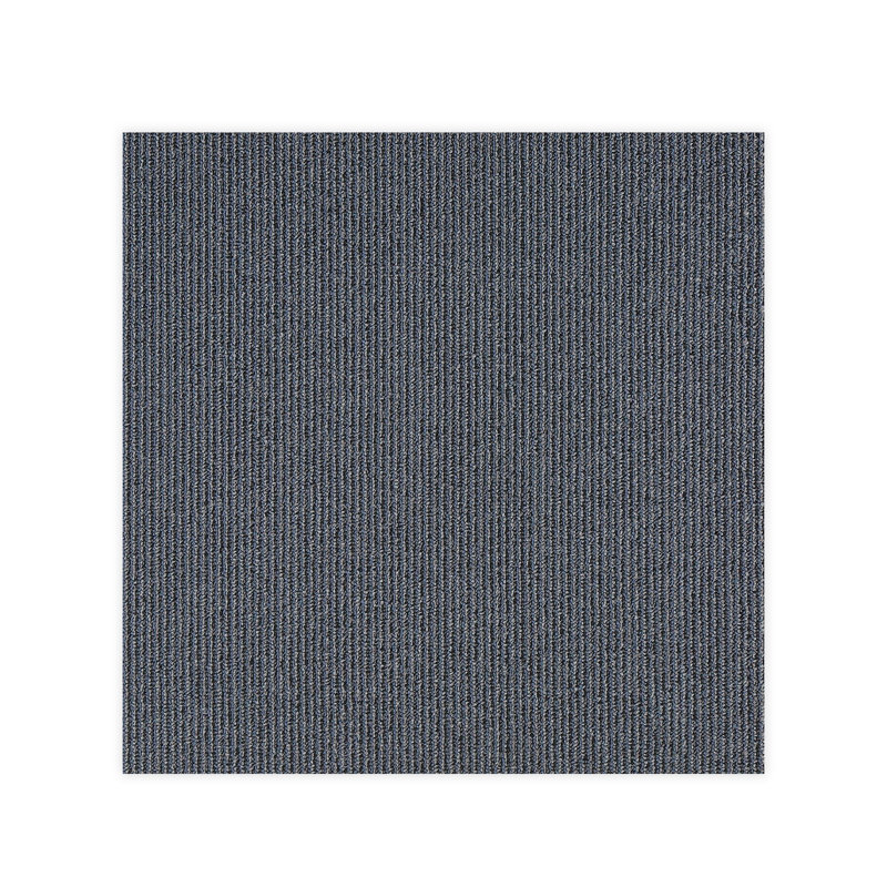Dalle de tapis à niveaux multiples 19,7 po x 19,7 po, Bleu ardoise