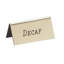 Decaf Beverage Tent - 3" x 1" x 1 1/2"-878745196