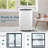 12000 BTU Portable Air Conditioner with Dehumidifier & Fan, 3 Fan Speeds,24H Timer, Remote,Automatic Defrosting