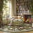 Chinoiserie Floral Rug Vintage Romance Design Washable Non-slip Green-511287998-503699242