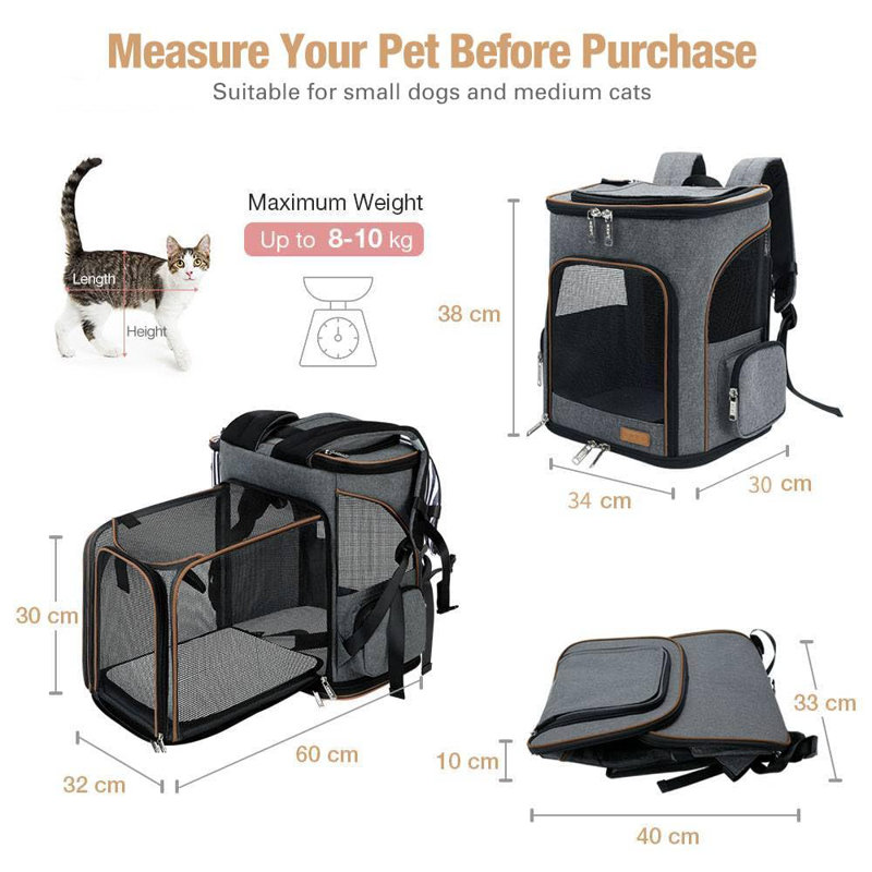 Pet Carrier, Grey