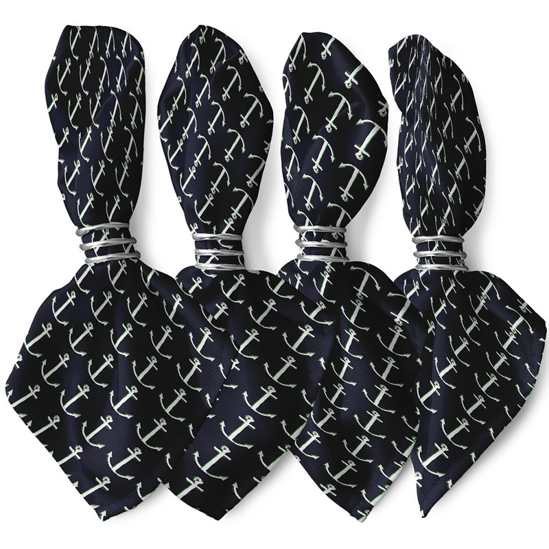 Harmon Polyester Square Napkin, Navy
