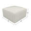  Repose-pieds extérieur Praia Sunbrella®-112125641