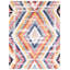Tapis blanc à motif géométrique Abdur-Rahmaan-351312381