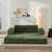 Sisler 71" Boneless Sofa Upholstered Corduroy Couch Sleeper-881796918