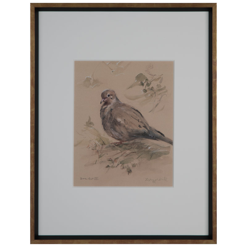 Dove Rest III Print by Daughdrill