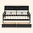 Daybed, Wood Slat Support, With Bedside Shelves And Two Drawers-1988115992-1988115989