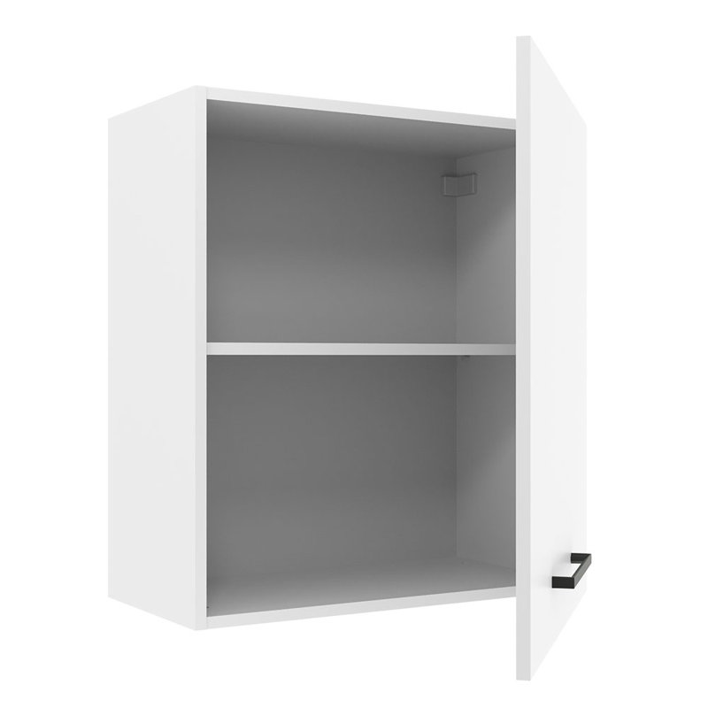 Armoire de rangement murale à 1 porte et 1 tablette interne Madesa Hazel