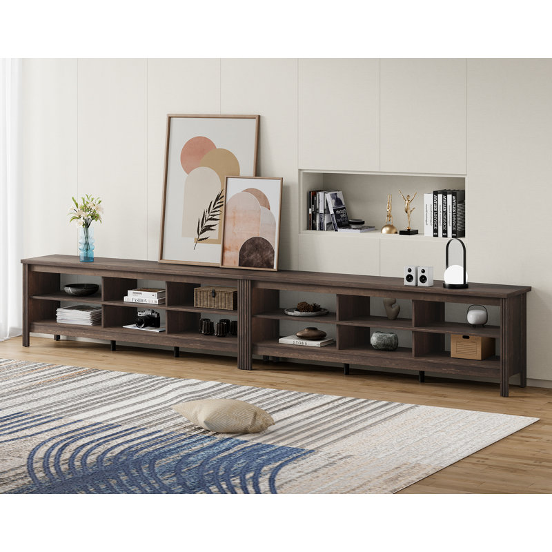 Crédence de rangement l 140 po Ashae, Espresso