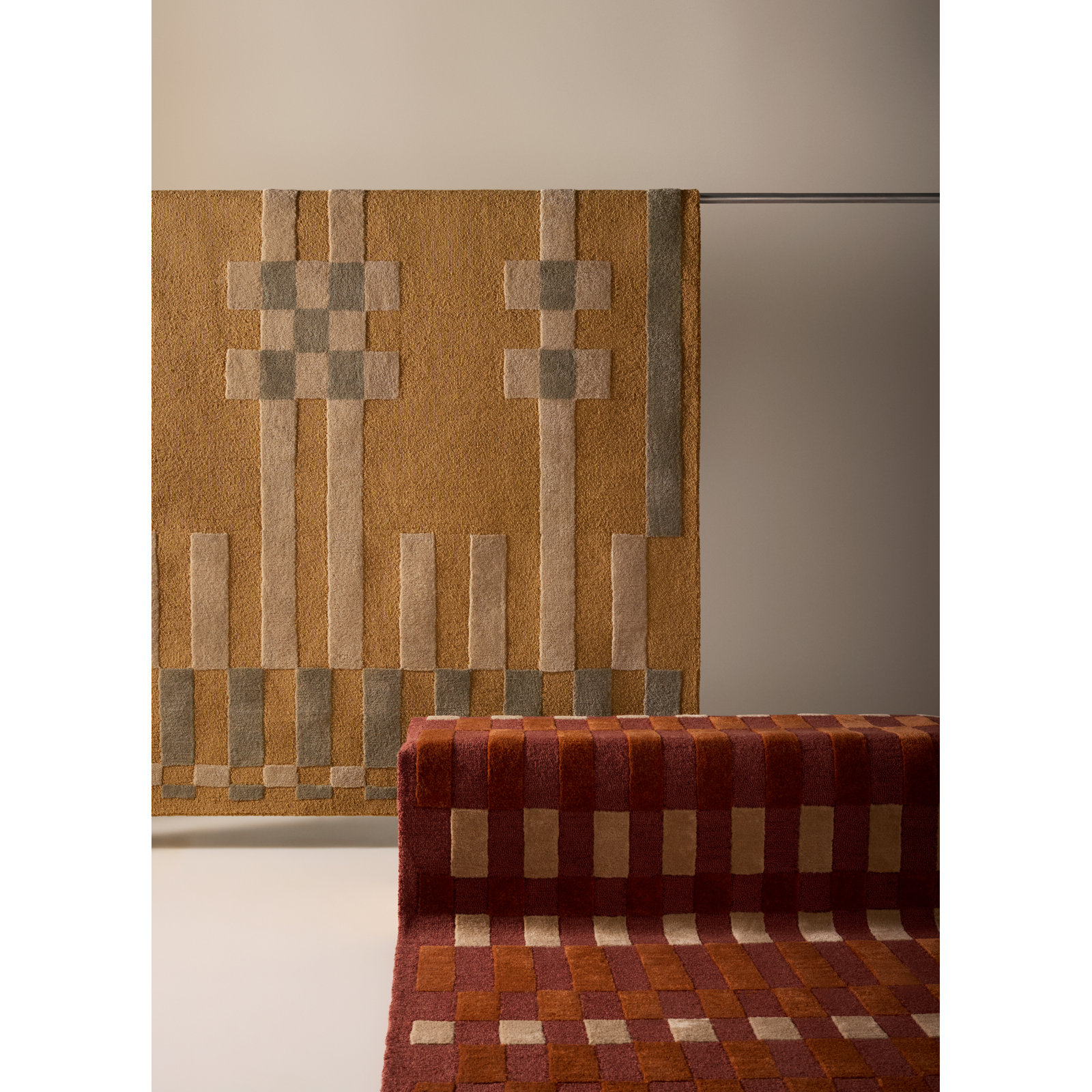 Kyla Hand Tufted Rug, Rectangle 5' x 8'