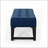 Navy  Ottoman Simple design, comfortable and durable, multi-functional bench