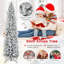 Arbre de Noël artificiel éclairé Jataun - support inclus-1916099755