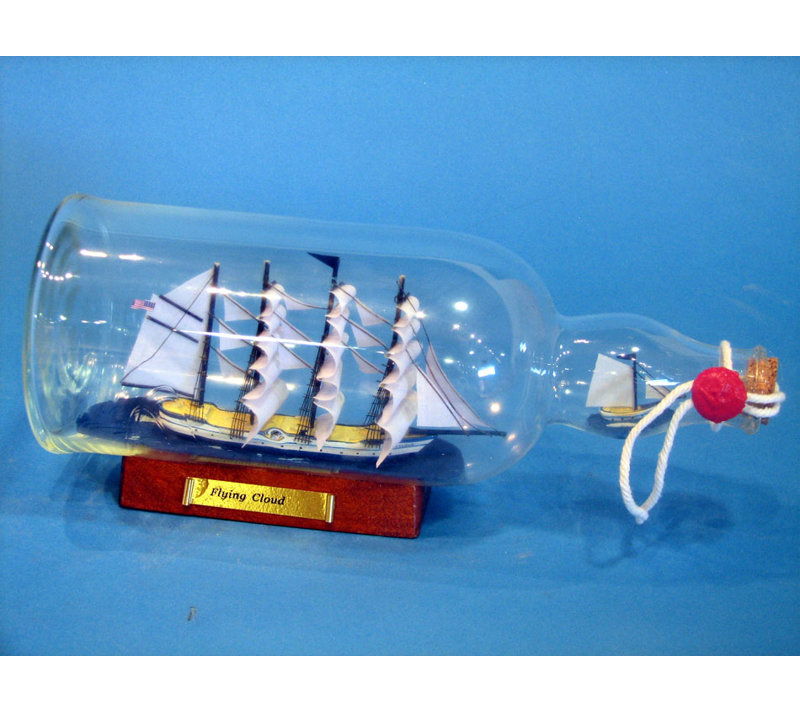 Bateau de modèle en bouteille Leesburg, Bleu