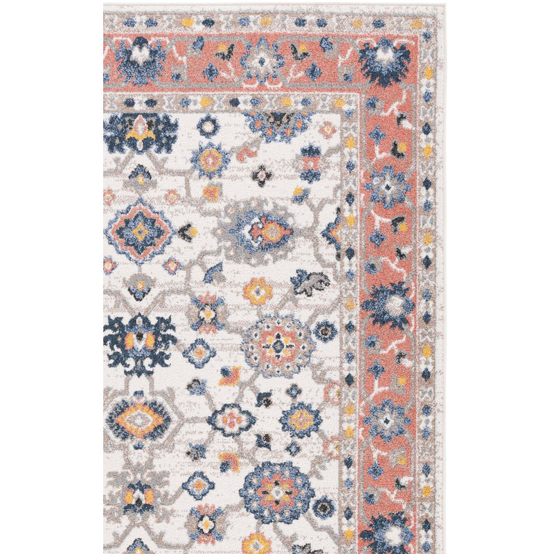 Astoria Performance Oriental Rug, Square 6'7"