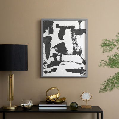 «Abstract Abstract», reproduction encadrée - prêt à accrocher