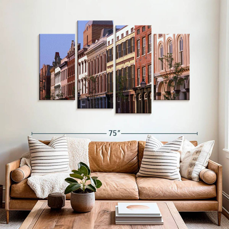 Nicci Charleston District Buildings, H 42 po x l 68 po