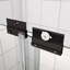 Porte de douche à dérivation, porte coulissante, avec verre trempé de 1/4 po 56-60 po x 70 po-111493713