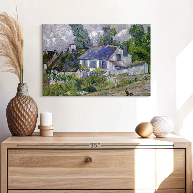 Alvord House At Auvers, H 16 po x l 24 po