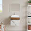 Meuble-lavabo autoportant avec lavabo