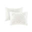 Ensemble de literie en chenille de coton 3 pièces - Édredon double / grand Shabby Chic-124253877