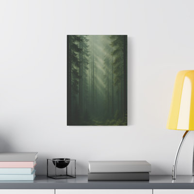 Apel Single Picture Frame Print on Canvas