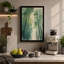 Bamboo Canopy Light Japandi - Wrapped Canvas-681615520-681615535