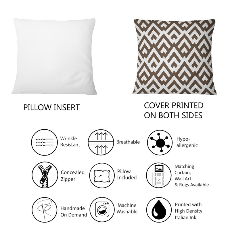 Geometric Throw Pillow