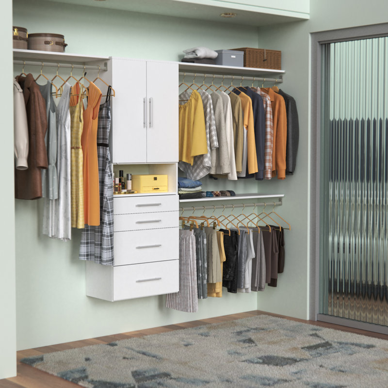 SuiteSymphony Hanging Tower Reach-Set Set with Drawers and Doors