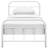 Modway Maisie Stainless Steel Bed Frame-25939368-25939370