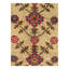 Mekyla Hand Woven Cotton and Wool Oriental Area Rug
