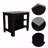 Kitchen Island, Four Legs, Three Shelves