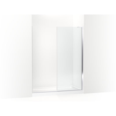 Composed 3/8" fixed panel glass and hardware