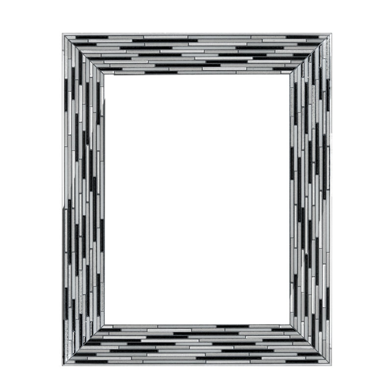 Miroir d'appoint mural Potts Reeded Tiles