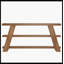 Table d'appoint mince avec rangement, console à 3 niveaux, canapé