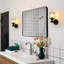 Adja Crystal Flush Mounted Sconce
