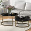 Adeliah Frame Coffee Table with Storage-1639450619