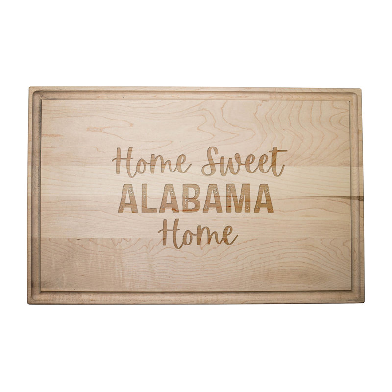Home Sweet Alabama Home Cutting Board