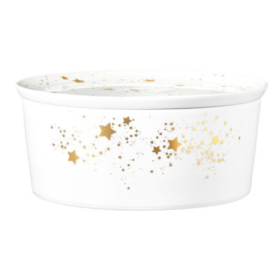 Round Bowl with Lid 21.9cm