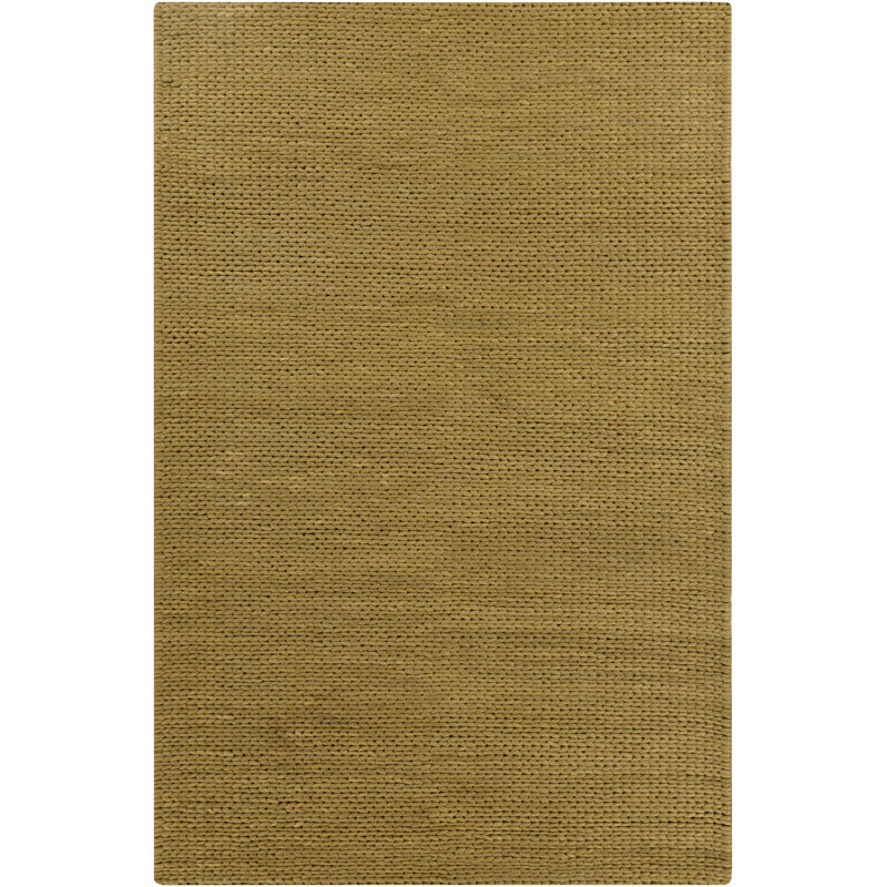Tapis tissé à la main en laine Breger, Rectangle 8 pi x 10 pi