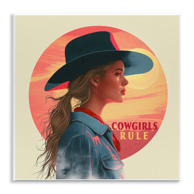 «Cowgirls Rules Portrait» par Steve Hunziker